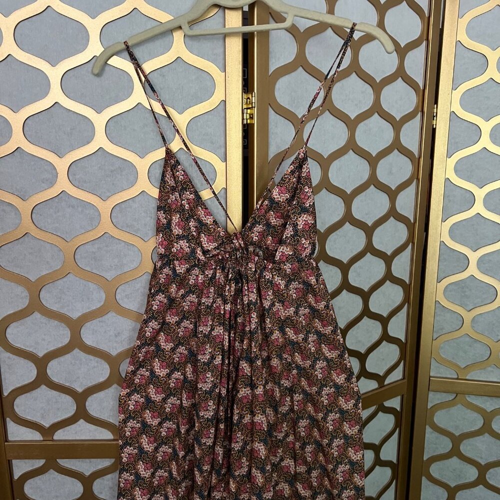 J.Crew Collection Size M Ratti Prism Floral Print Triangle Sundress Midi Dress - Picture 7 of 16